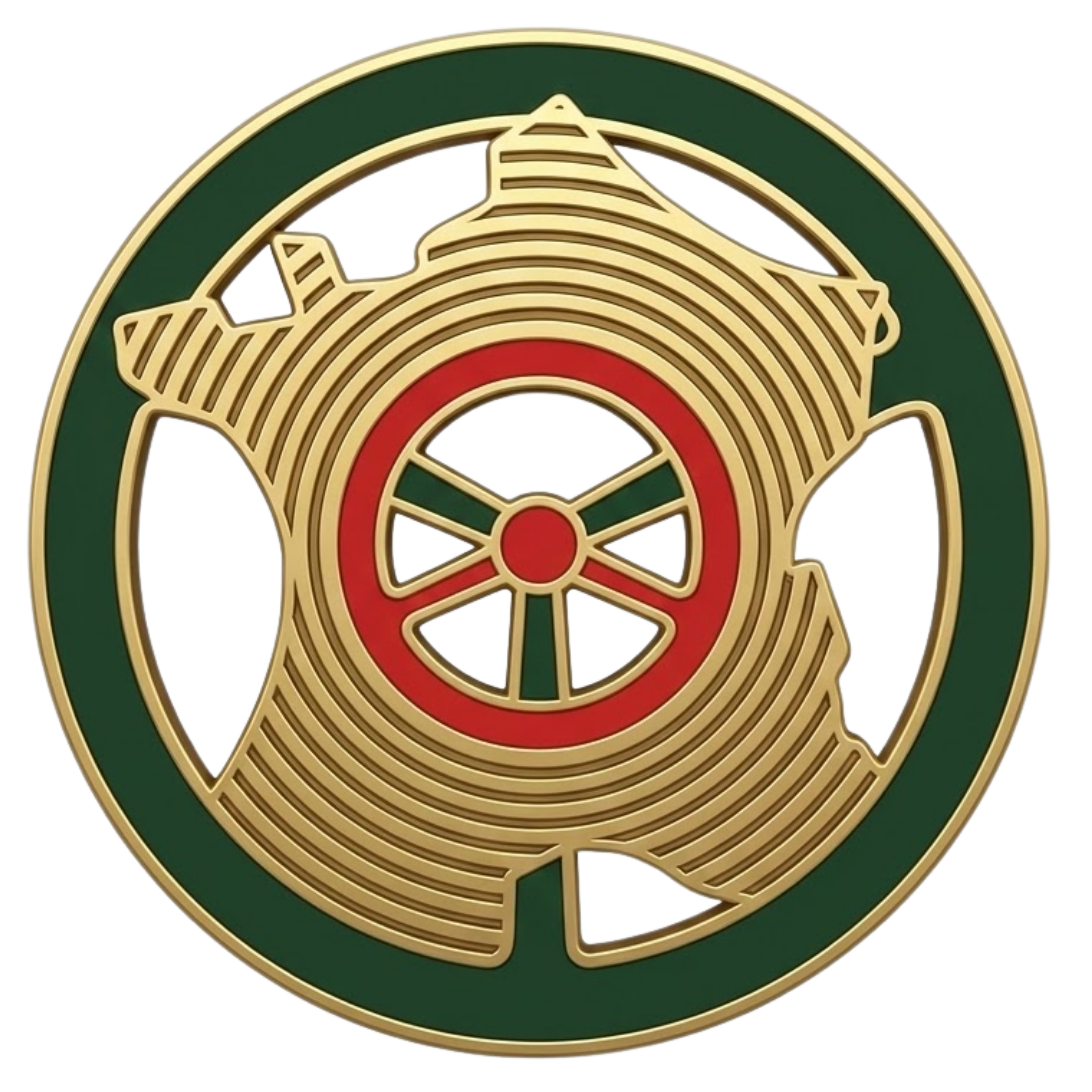 Insigne moniteur conducteur transport